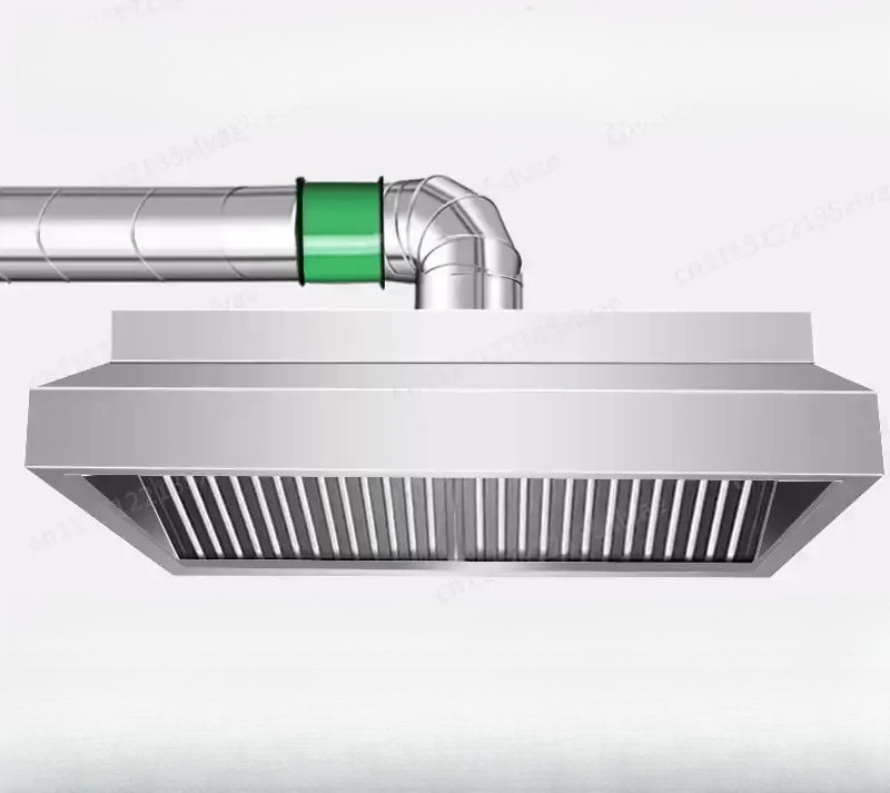 Range Commercial Kitchen - Coifa de Aço Inoxidável Reforçada, Potente