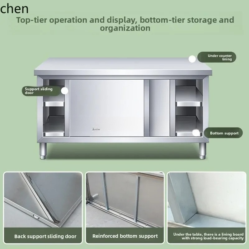 Bancada de Aço Inoxidável para - Commercial Kitchen Worktops avaliação e preço