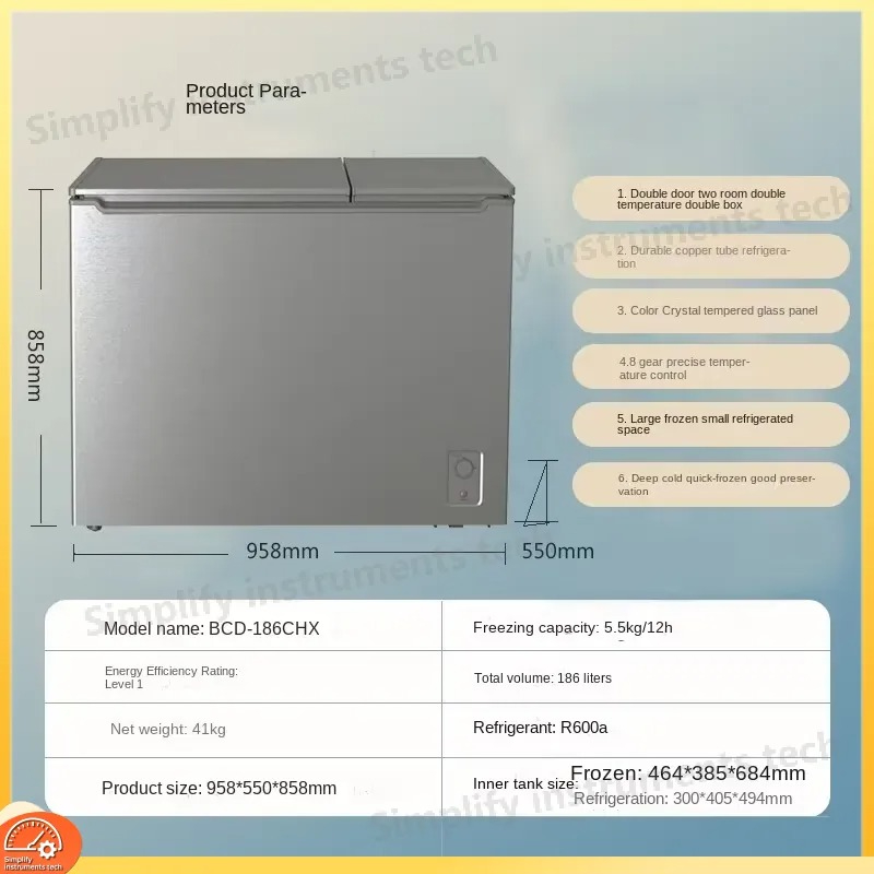 Congelador Doméstico de Grande - Commercial Chest Freezer avaliação e preço