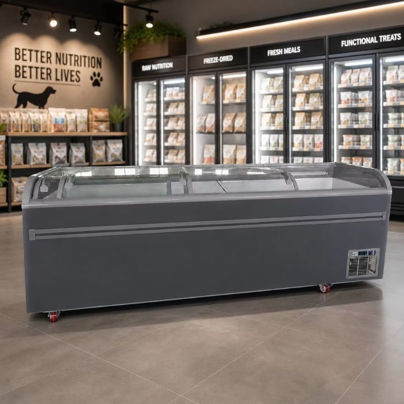Congelador de baú com tampa de - Commercial Chest Freezer avaliação e preço