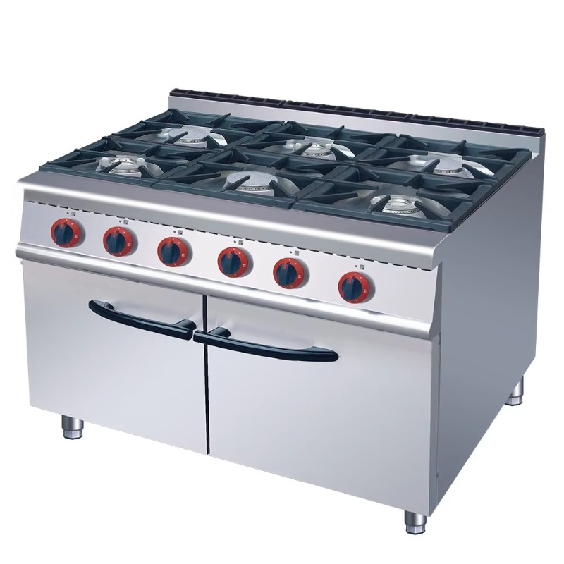 Fogão Comercial a Gás com 6 Qu - Range Commercial Kitchen avaliação e preço